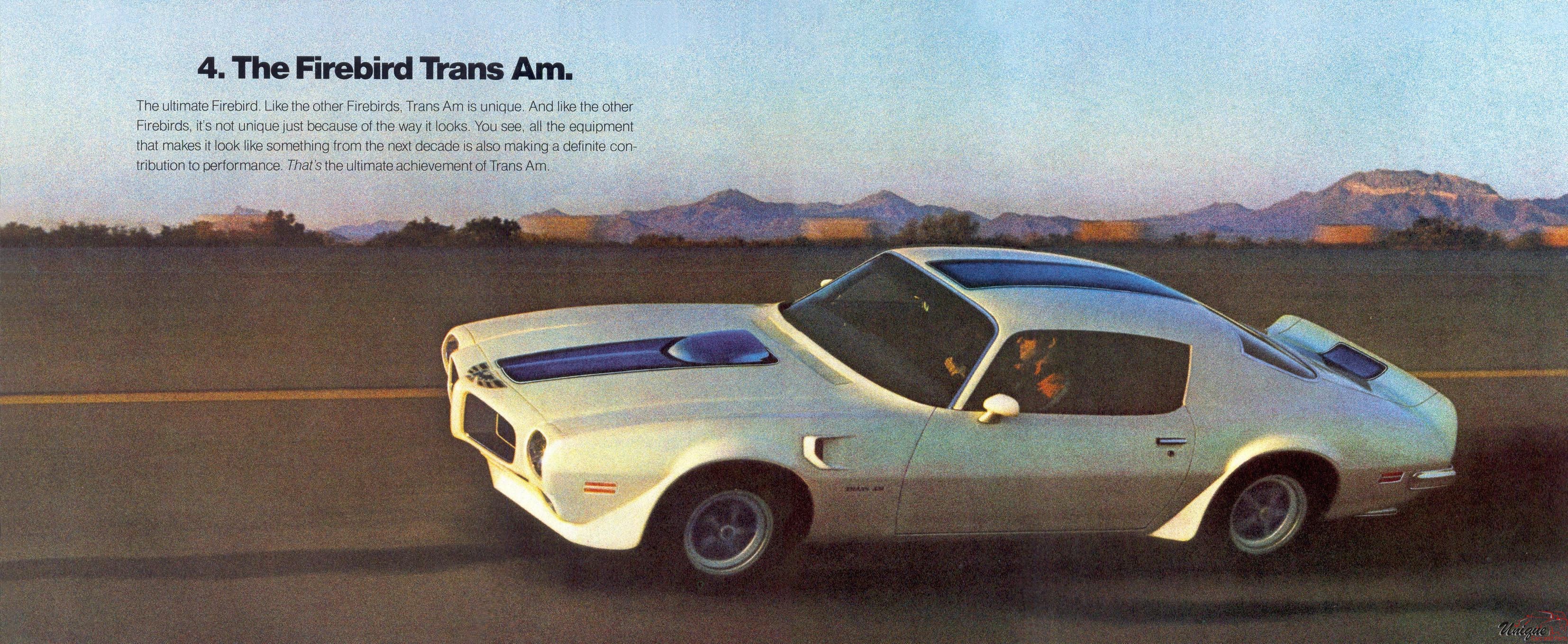 1970 Pontiac Firebird Brochure Page 13